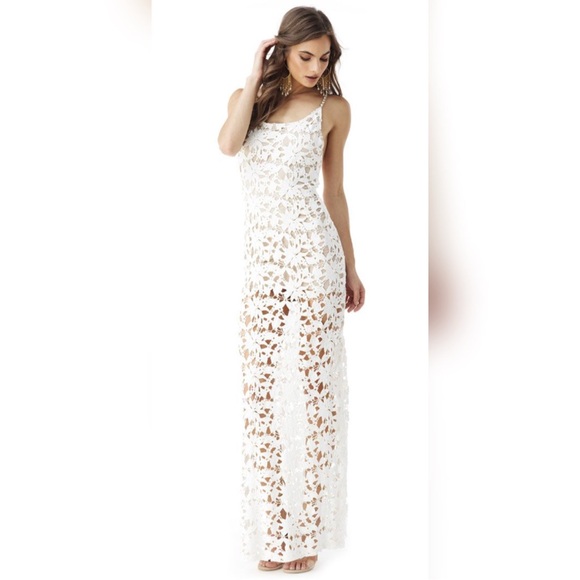 Sky Dresses & Skirts - NWT Sky Lace Maxi